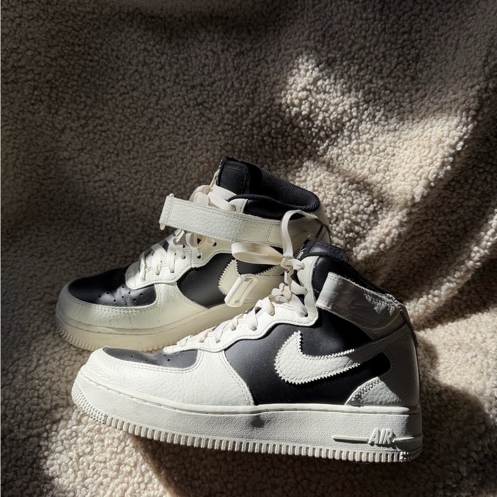 Nike High-Top Sneakers in Black and White